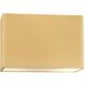 Ambiance LED 16.5 inch Muted Yellow ADA Wall Sconce Wall Light