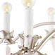 Palm Beach 8 Light Champagne Mist Chandelier Ceiling Light