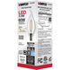 Lumos LED Candelabra Candelabra 5.50 watt 3000K LED Filament