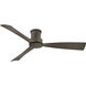 Coastal Elements Iver 56 inch Metallic Matte Bronze Fan, Dual Mount