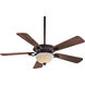 Volterra I 52 inch Volterra Bronze with Natual Walnut Blades Ceiling Fan