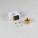 Exhaust Brass Spotlight Ceiling Light, Detail Kit