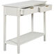 Colleen 35.5 X 12.5 inch White and Gold Console Table
