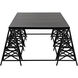 Brixton 64 X 38 inch Matte Black Coffee Table