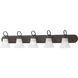 Elipse 5 Light 48 inch Painted Bronze Vanity Light Wall Light
