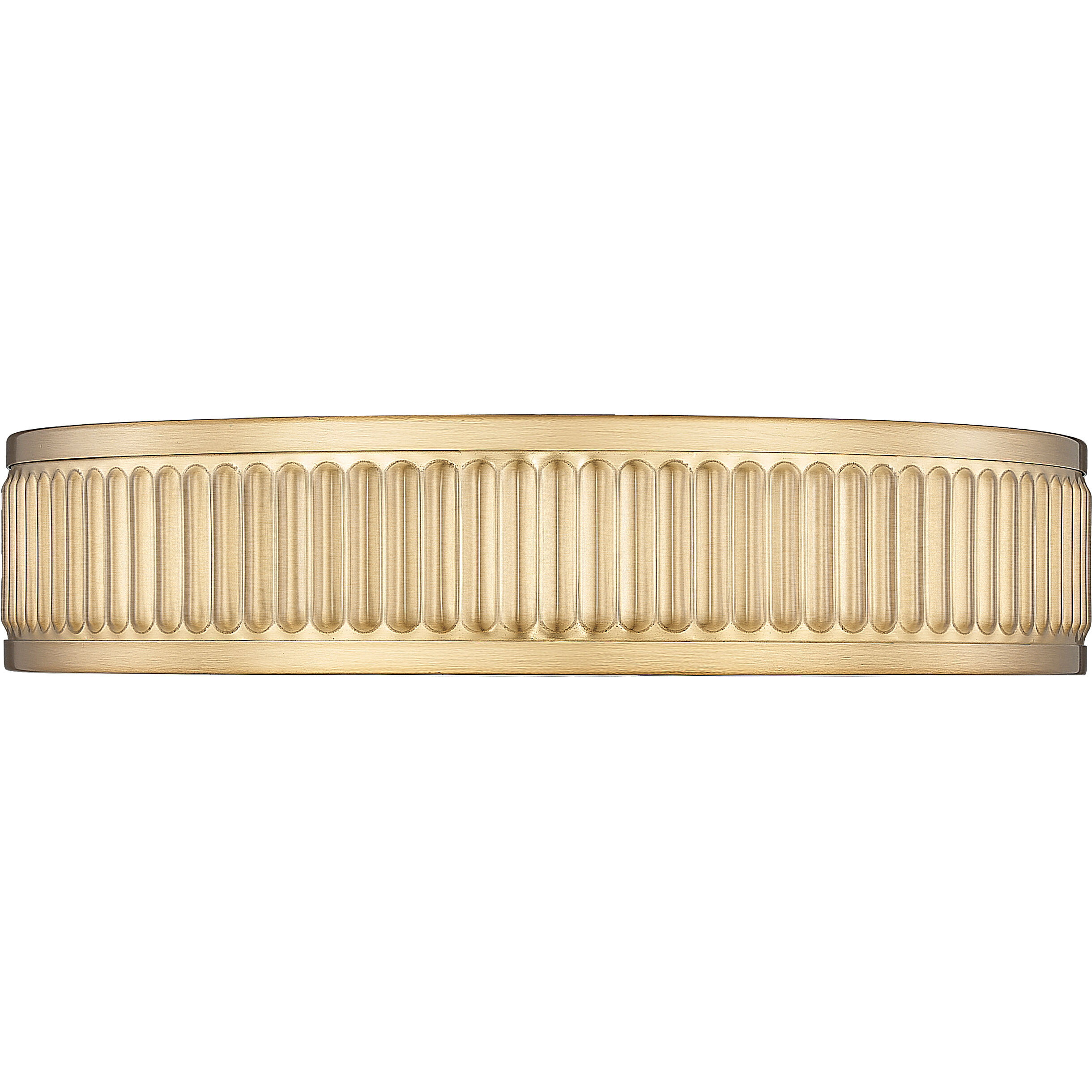 Stari LED 12.75 inch Modern Gold Flush Mount Ceiling Light