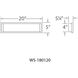 Metro Indoor Wall Lighting in Chrome