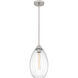 Marza 1 Light 8.5 inch Brushed Nickel Mini Pendant Ceiling Light, Small