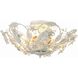 Paris Market 6 Light 16 inch Antique White Semi Flush Ceiling Light