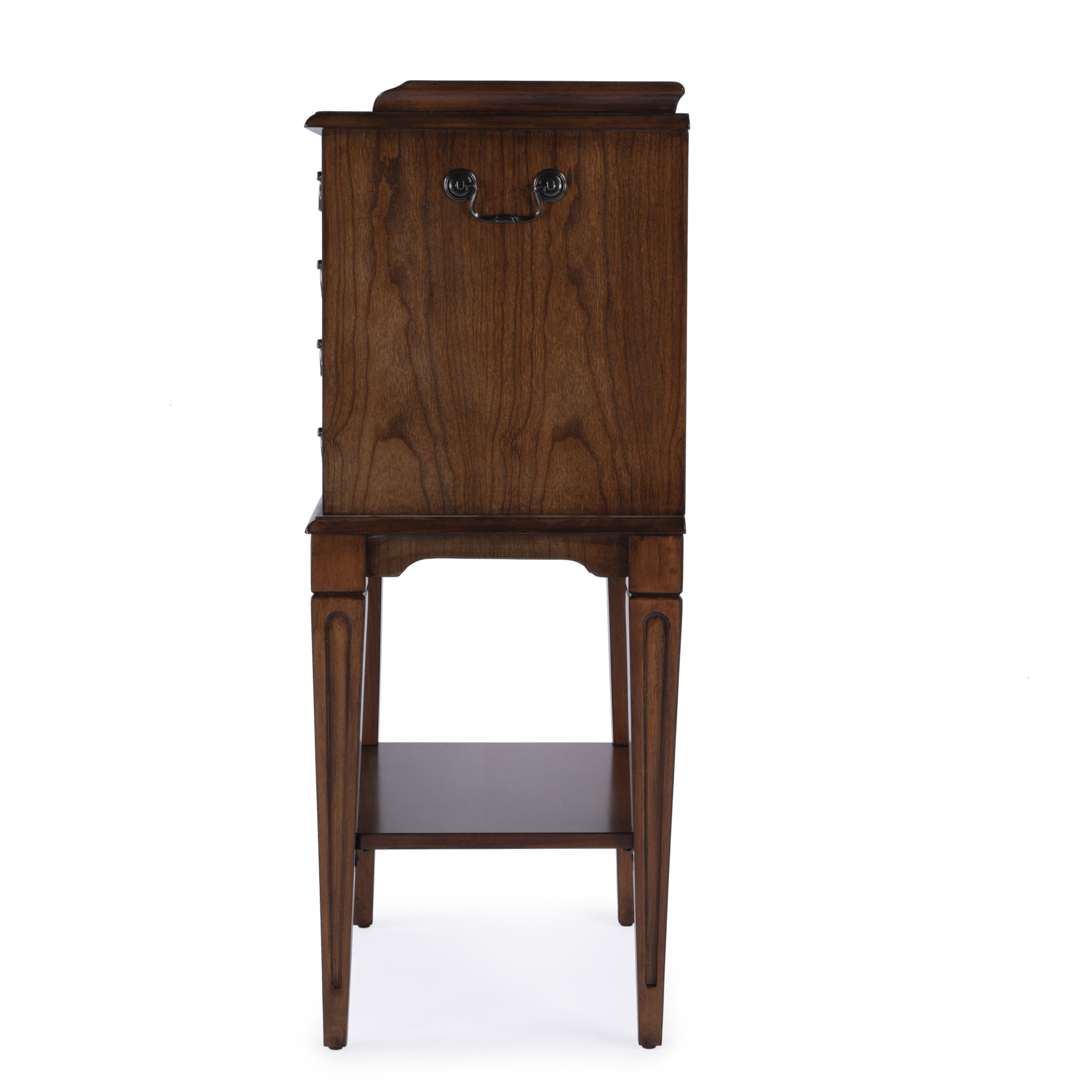 Hardwick 4-Drawer Chest in Medium Brown