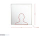 Kye 40 X 40 inch Gold Wall Mirror, Varaluz Casa