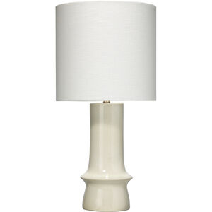 Crest 31.5 inch 150.00 watt Eggshell Ceramic Table Lamp Portable Light