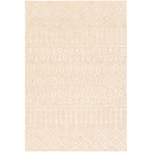 Opus 90 X 60 inch Cream/Blush/Ivory Rugs, Rectangle