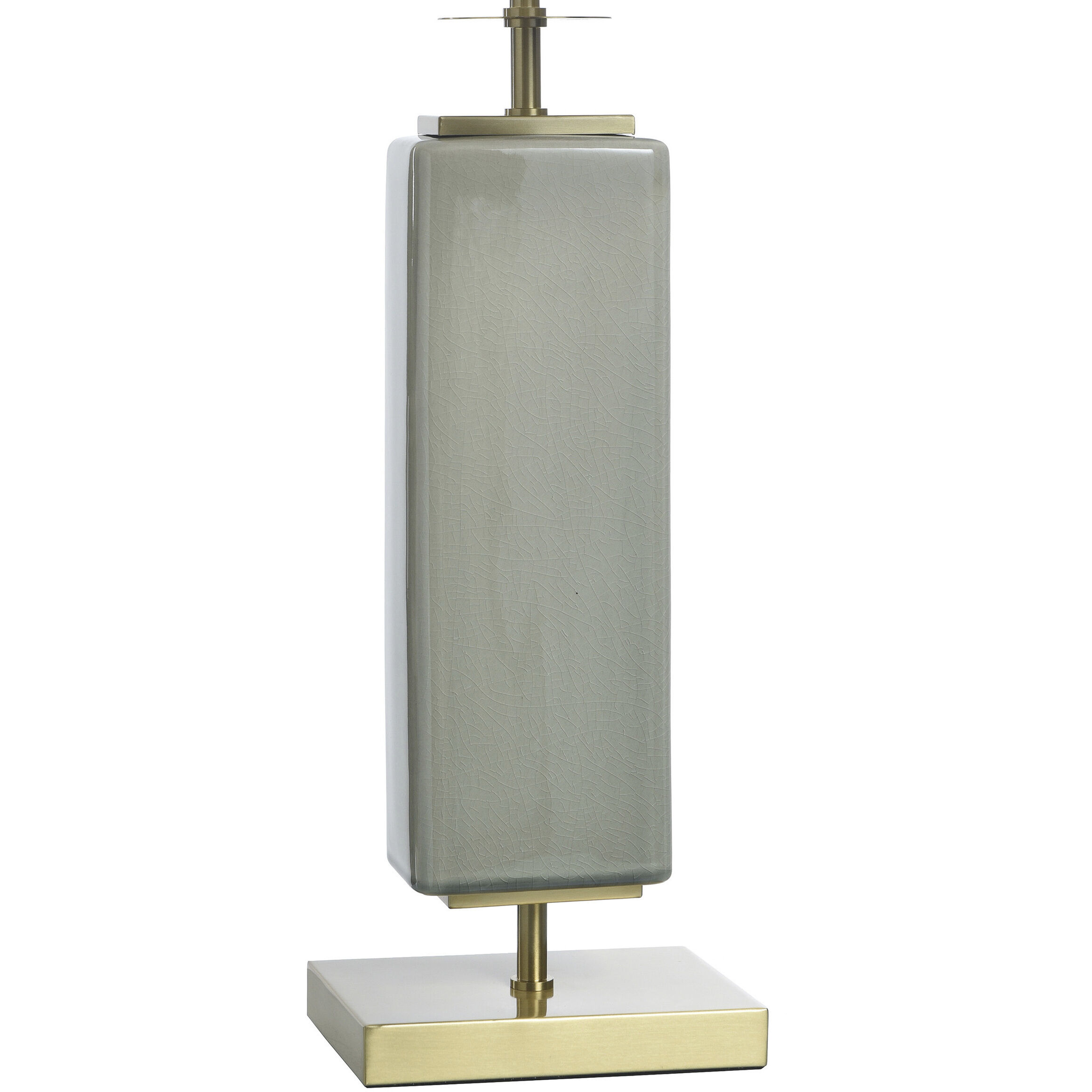 Dann Foley 30.5 inch 150 watt Olive Green and Brushed Brass Table Lamp Portable Light