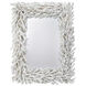 Anita 29.1 X 22.8 inch White Wall Mirror