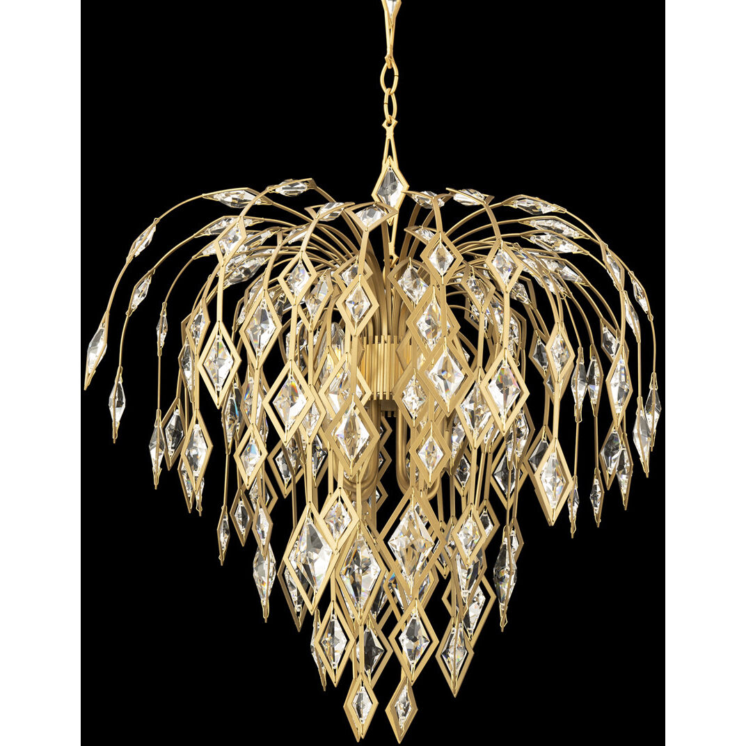 Signature Laureline 4 Light 21.5 inch Antique Pewter Chandelier Ceiling Light