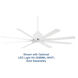 Xtreme H2O 52 52 inch Flat White Ceiling Fan, Outdoor