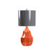 Wildwood 32 inch 100.00 watt Soft Orange Glaze Table Lamp Portable Light