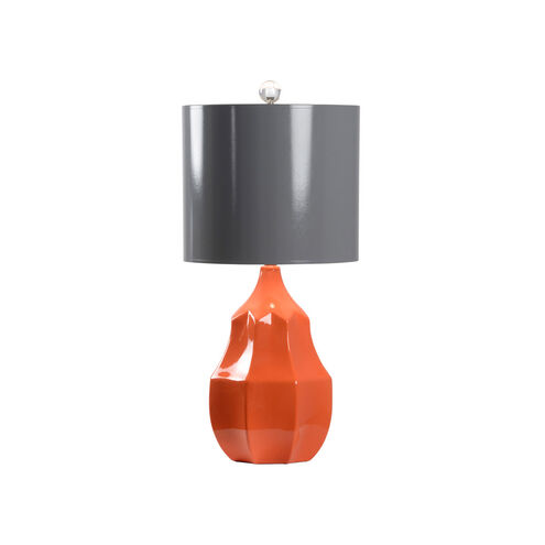Wildwood 32 inch 100.00 watt Soft Orange Glaze Table Lamp Portable Light