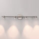 Vector 4 Light 120-240-277V Brushed Nickel Track Lighting Ceiling Light, dweLED