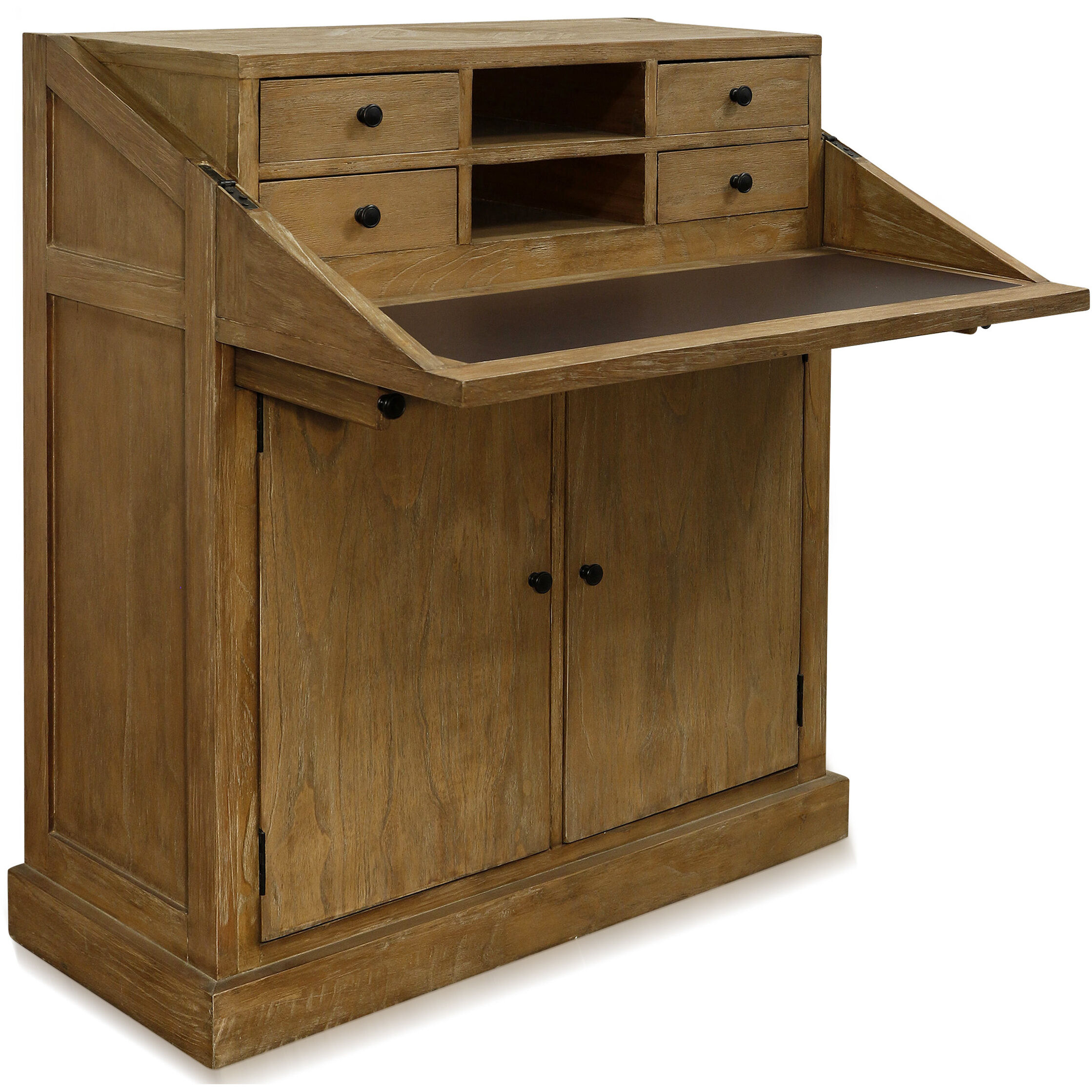 Everett Farmhouse 36 inch Light Brown Desk