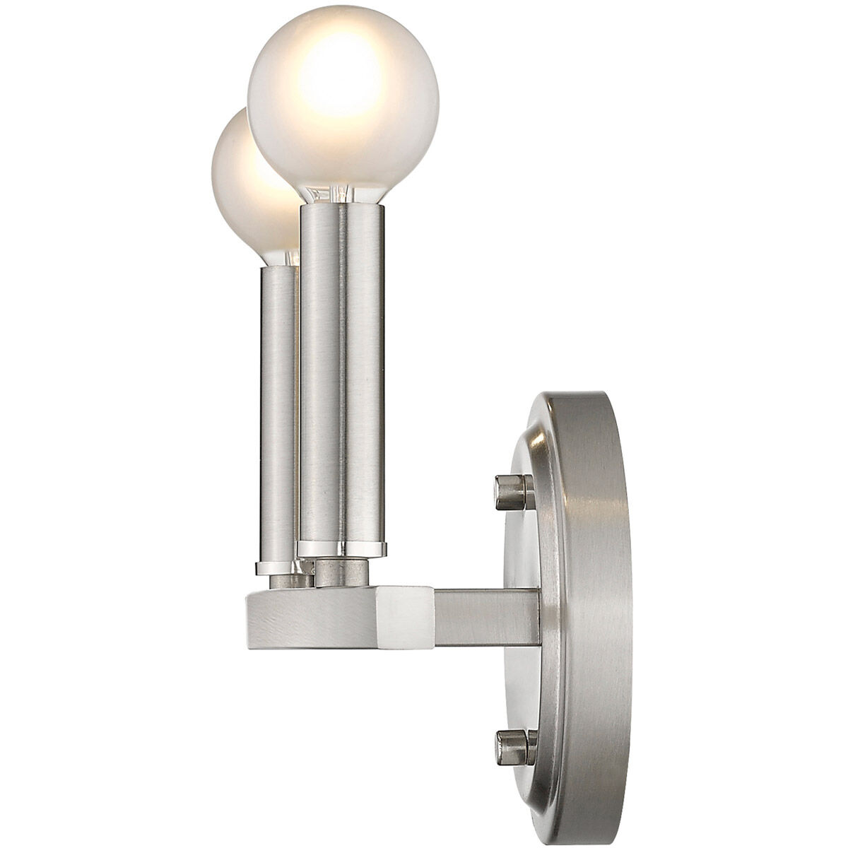 Sawyer 2 Light 12 inch Satin Nickel Vanity Light Wall Light