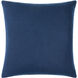 Stirling 22 X 22 inch Dark Blue Accent Pillow