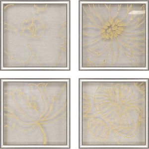 Golden Organics Metallic Framed Art