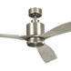 Ridley 60 inch Antique Pewter with Weathered White Walnut/Weathered White Walnut Blades Ceiling Fan