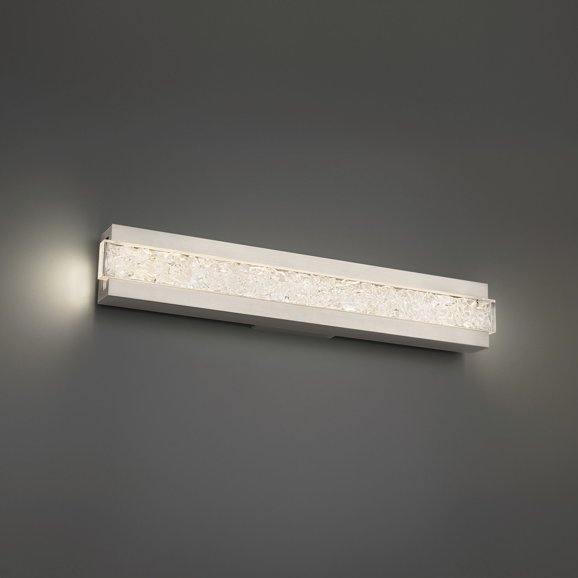 Posh 1 Light 29 inch Brushed Nickel Bath Vanity Light Wall Light