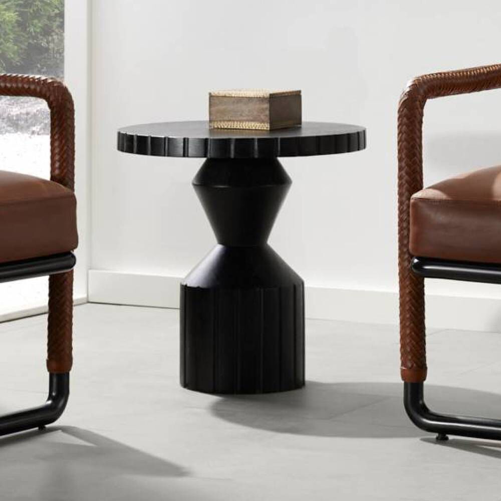 Calypso 20 inch Ebony End Table