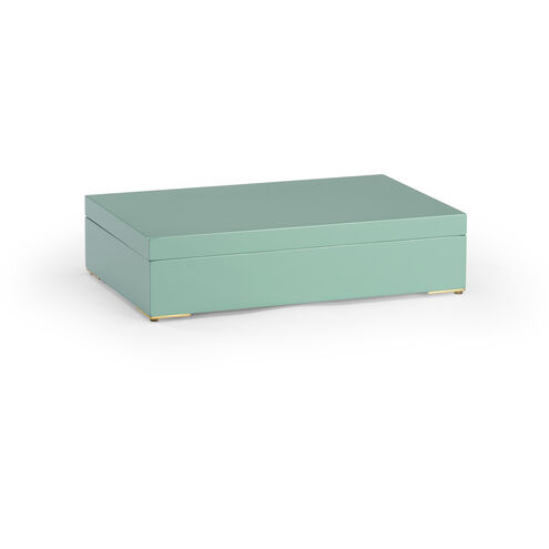 Chelsea House 16 inch Mint Green Decorative Box, Medium