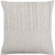 Loomed Luxe 20 X 20 inch Slate/Off-White/Metallic - Silver Accent Pillow
