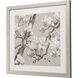 Magnolia Bloom Magnolia Blossom White and Beige and Brown and Neutral Framed Art