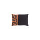 Nairobi 19 X 13 inch Burnt Orange and Black Lumbar Pillow
