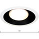 Core White with Black Recessed Trim