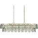 Settat 5 Light 40.25 inch Silver Leaf Chandelier Ceiling Light