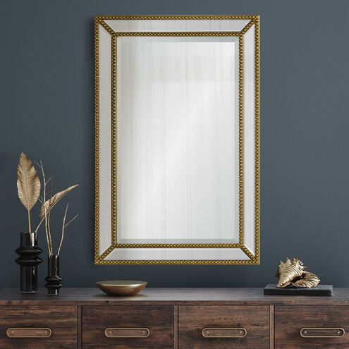 Waverly 36 X 24 inch Gold Wall Mirror