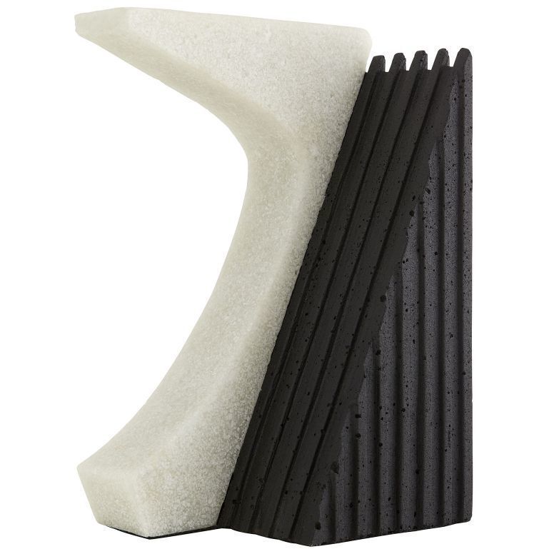 Jordono 6 inch Ivory Bookends, Set of 2