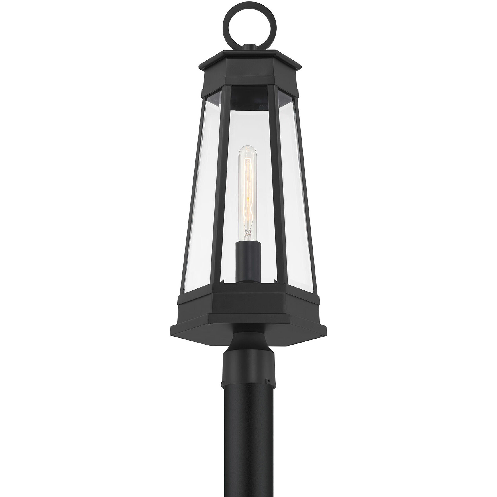 Payne 1 Light 24.5 inch Matte Black Outdoor Post Lantern