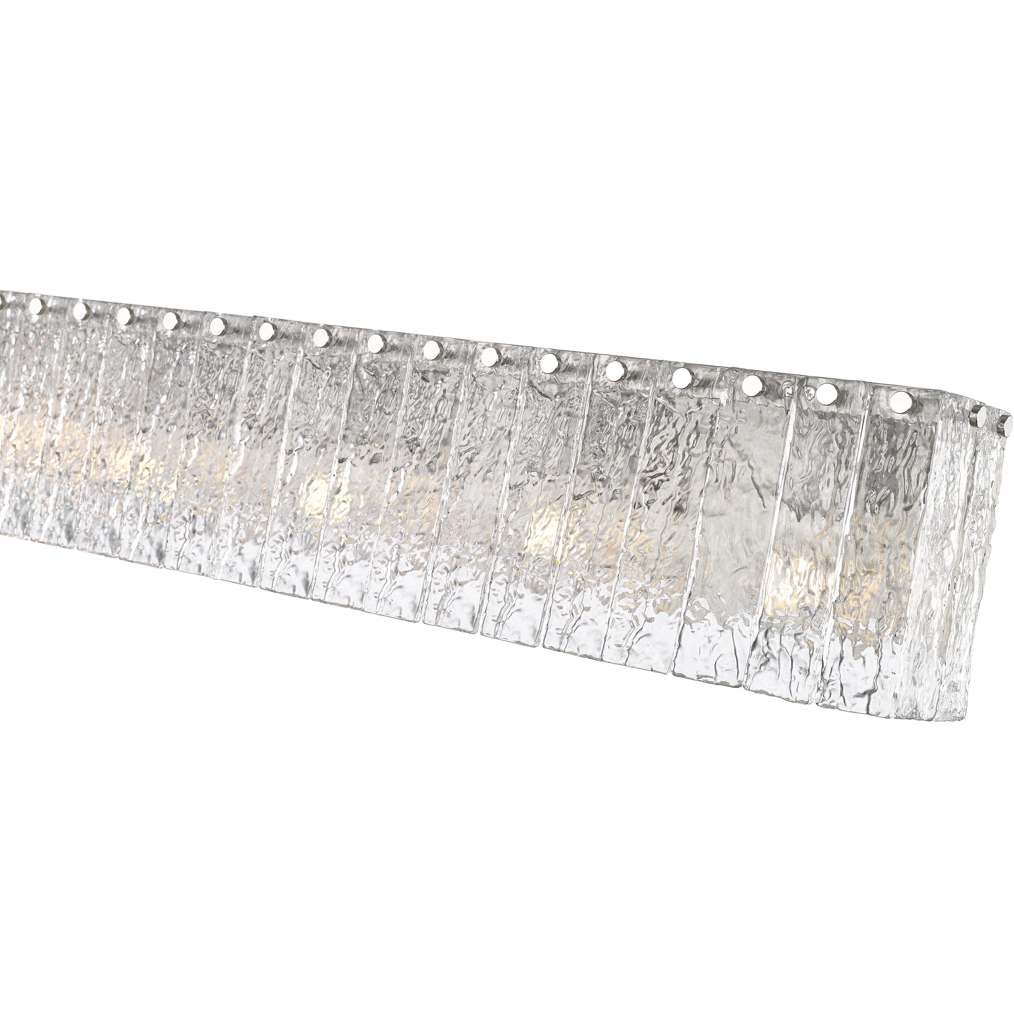 Glacier 5 Light 36.75 inch Brushed Nickel Vanity Wall Light