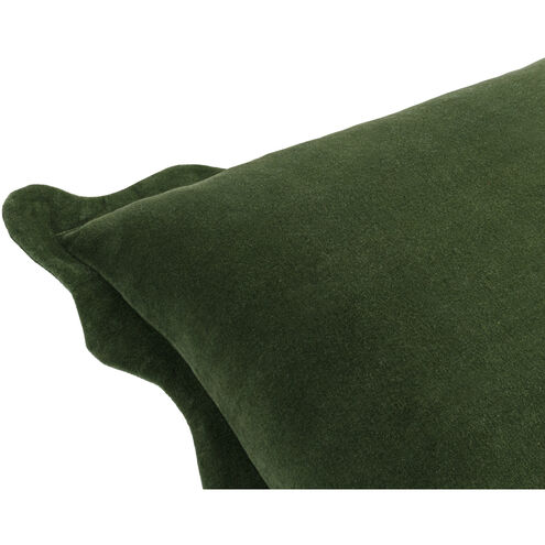 Effervescent 18 X 18 inch Medium Green Accent Pillow