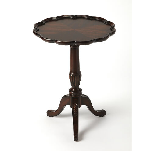 Dansby 26 X 20 inch Plantation accent Table, Pedestal