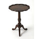 Dansby  26 X 20 inch Plantation accent Table, Pedestal