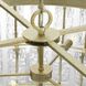 Chevall 9 Light 32 inch Gilded Silver Chandelier Ceiling Light, Design Series
