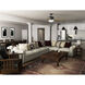 Reveille 60 inch Matte Black with Golden Maple/Stone Blades Ceiling Fan