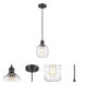 Ballston Belfast 1 Light 6 inch Matte Black Mini Pendant Ceiling Light