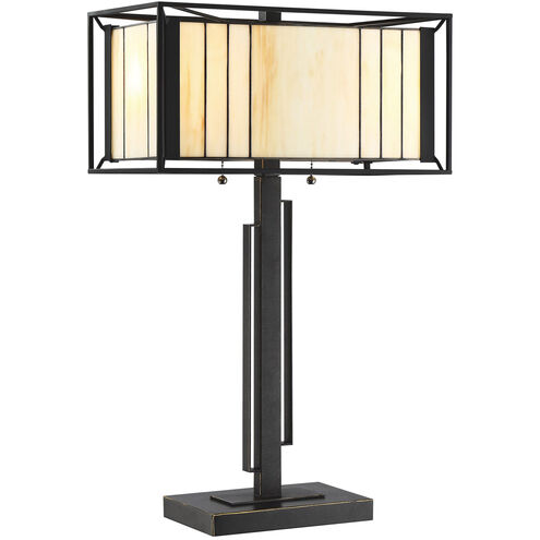 Lanton 25 inch 60.00 watt Dark Bronze Table Lamp Portable Light