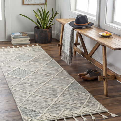 Norwood 96 X 30 inch Charcoal Rug, Runner