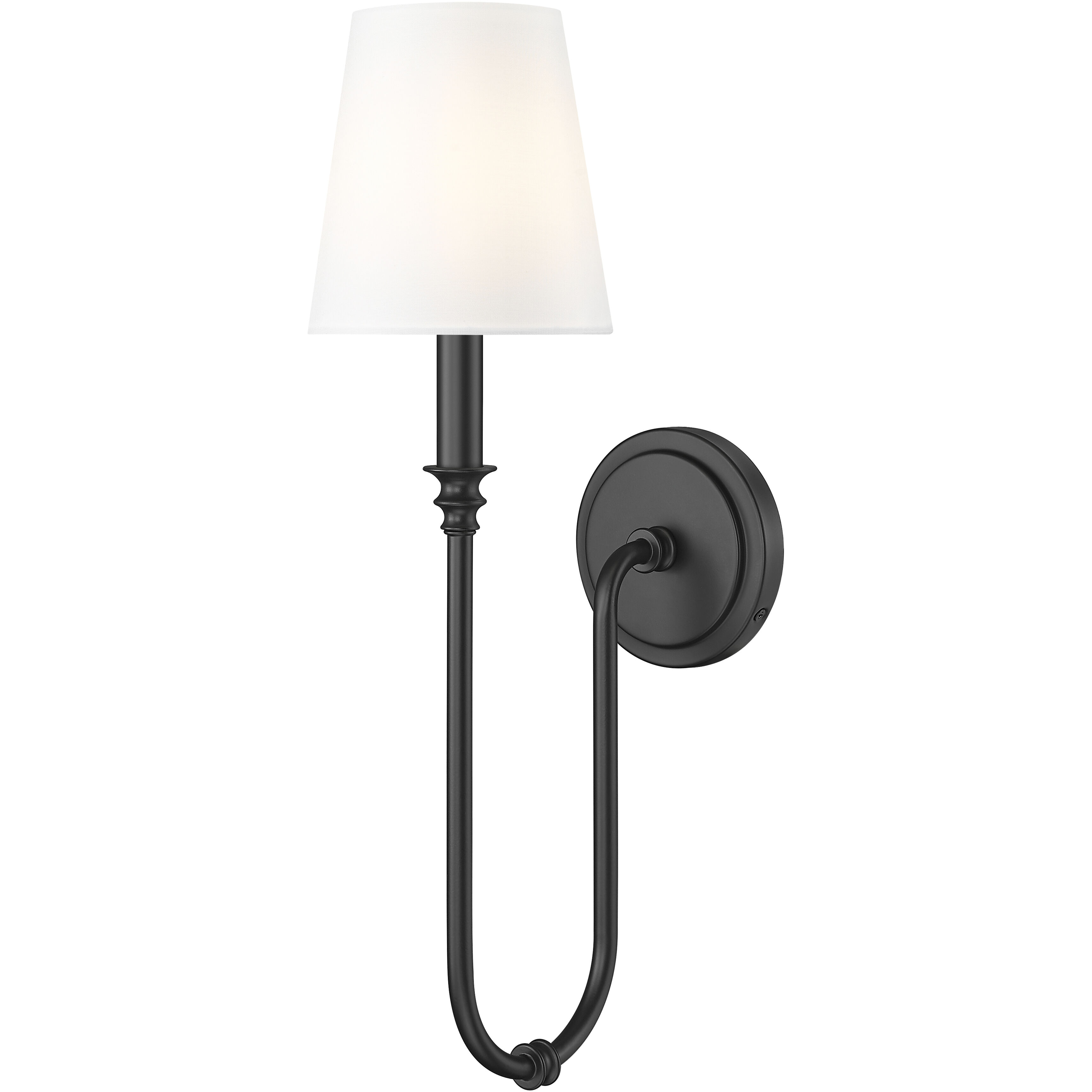 Jisele Wall Sconce Wall Light in Matte Black